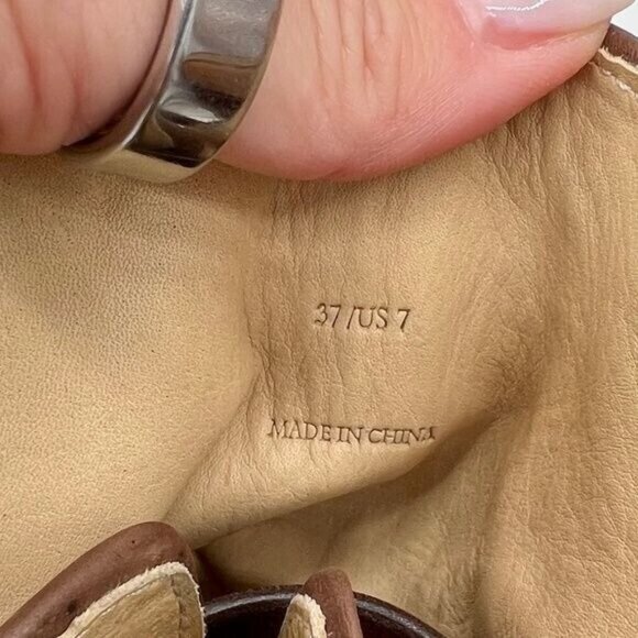 Rag & Bone Kinsey Brown Suede Heeled boots - Size 7 - Picture 9 of 10